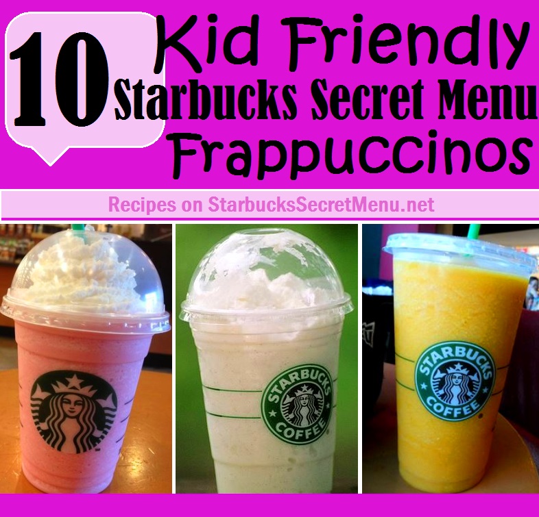 Starbucks drinks 2024 for kids