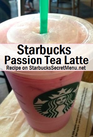 sb passion tea latte