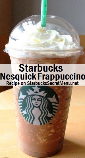 nesquick frappuccino