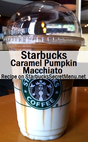 caramel pumpkin macchiato