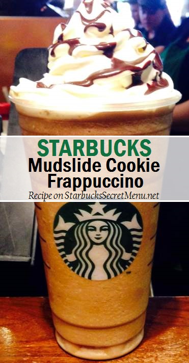 mudslide cookie frappuccino