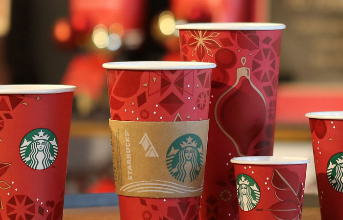 starbucks red cups