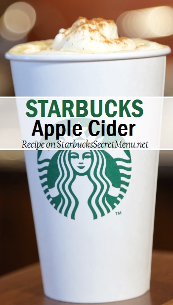 starbucks apple cider