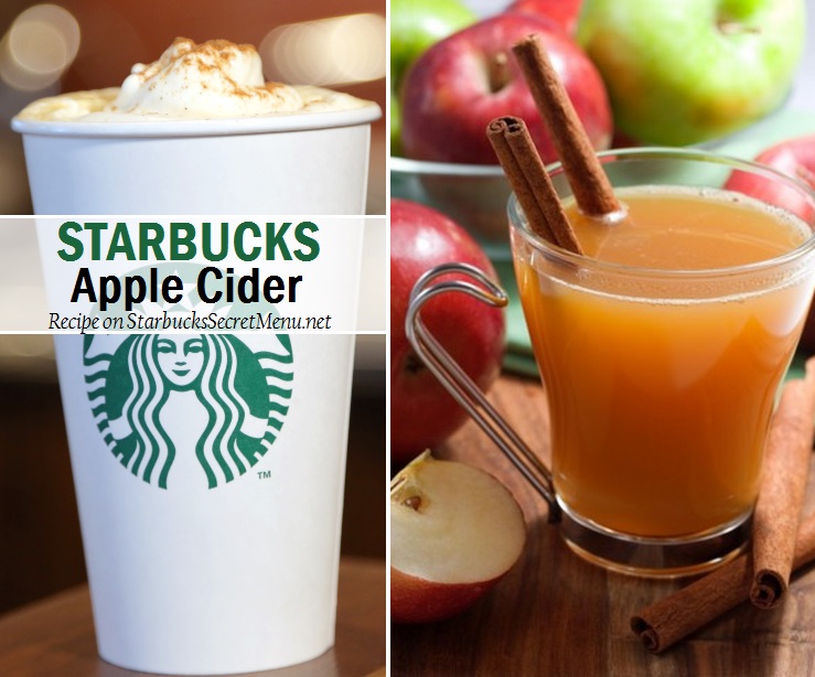 Starbucks Apple Cider Starbucks Secret Menu