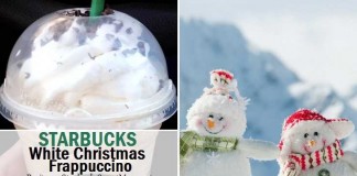 White Christmas Frappuccino