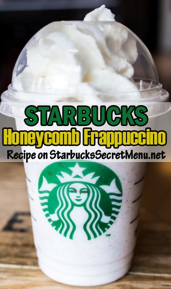 the honeycomb frappuccino