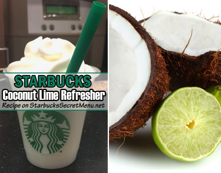 Coconut Lime Refresher Starbucks Secret Menu