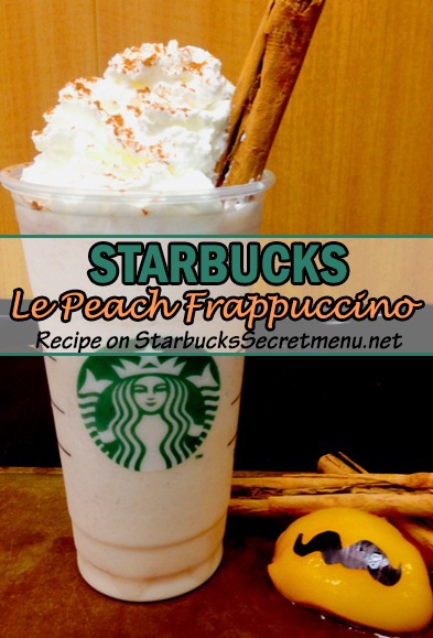 Le Peach Frappuccino