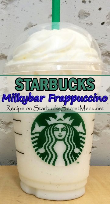 milkybar frappuccino