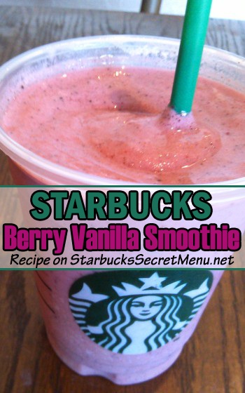 Berry Vanilla Smoothie