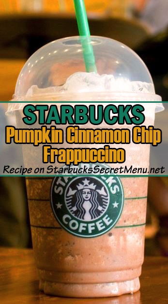 Pumpkin Cinnamon Chip Frappuccino