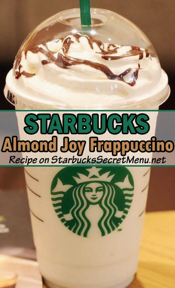 almond joy frappuccino