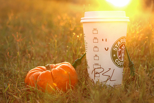 pumpkin spice latte