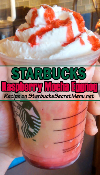 raspberry mocha eggnog