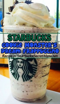 Starbucks Cookie Monster's Dream Frappuccino | Starbucks Secret Menu