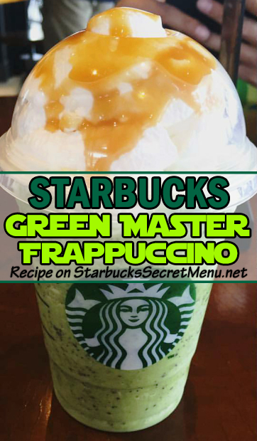 Green tea 2024 frappuccino secret menu