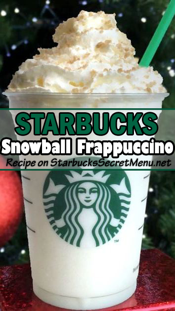snowball frappuccino