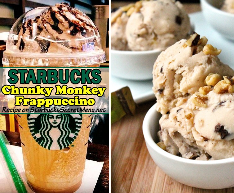 Chunky Monkey Frappuccino | Starbucks Secret Menu