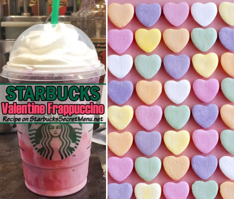 Valentine Frappuccino | Starbucks Secret Menu