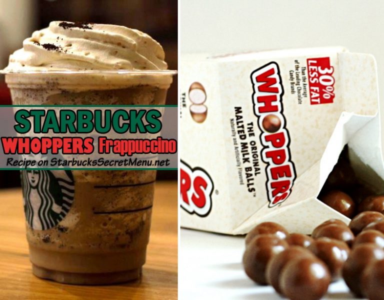 Whoppers Frappuccino | Starbucks Secret Menu