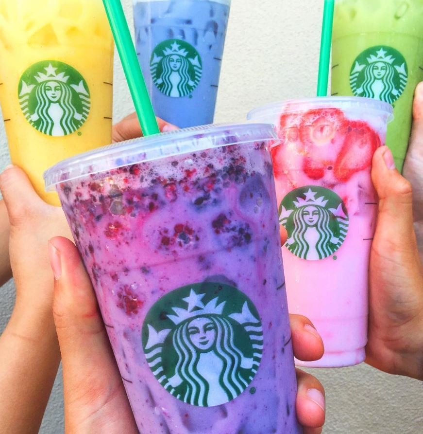 rainbow starbucks secret menu