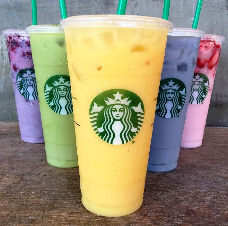 starbucks rainbow