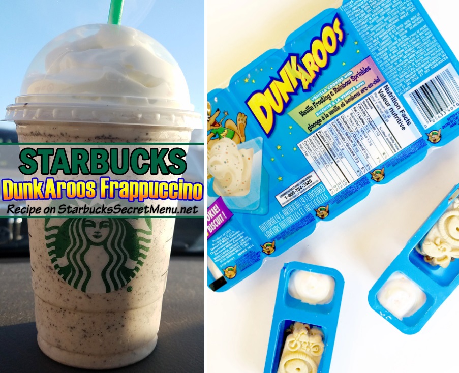 DunkAroos Frappuccino Starbucks Secret Menu Starbucks