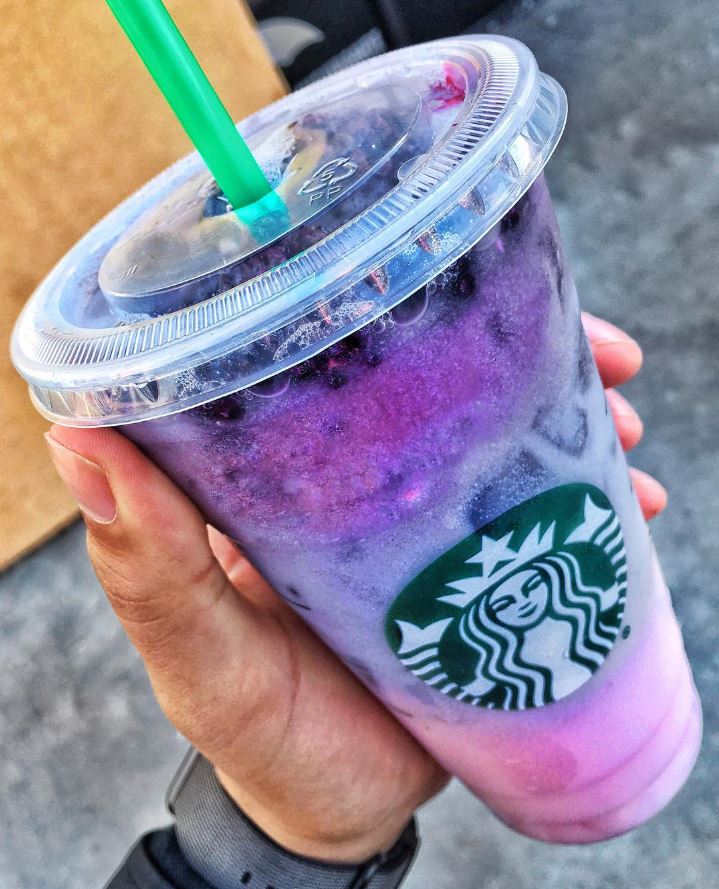 Starbucks Pink Purple Drink