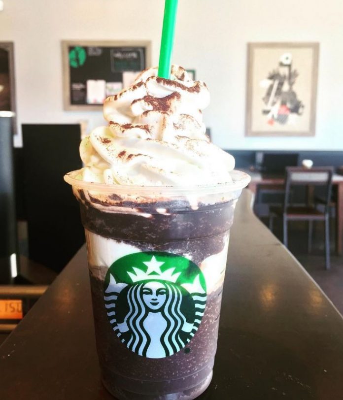 Midnight Mint Mocha Frappuccino - New Starting May 2 | Starbucks Secret ...