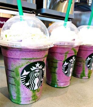 Starbucks Mermaid Frappuccino 