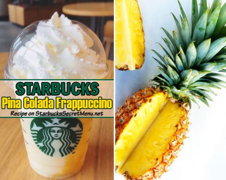 Piña Colada Frappuccino | Starbucks Secret Menu