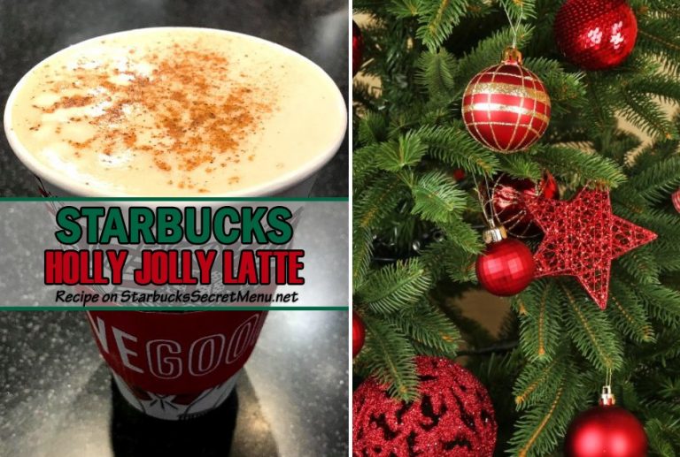 Holly Jolly Latte | Starbucks Secret Menu