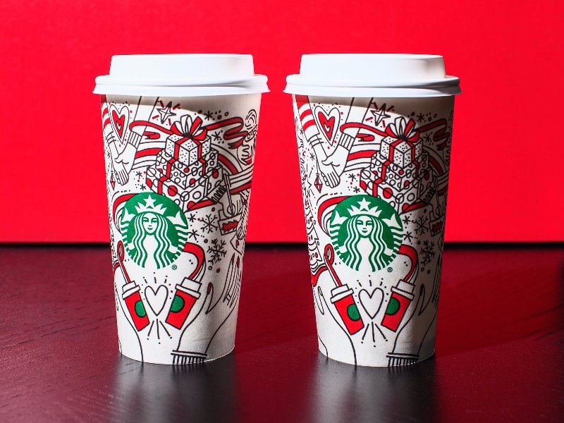 Starbucks holiday cups 2017