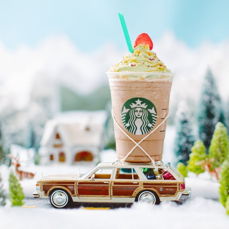 Starbucks Christmas Tree Frappuccino