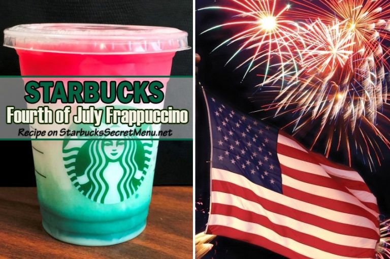 Fourth of July Frappuccino | Starbucks Secret Menu