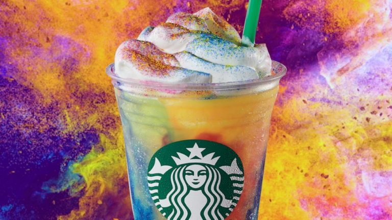 Tie Dye Frappuccino | Starbucks Secret Menu