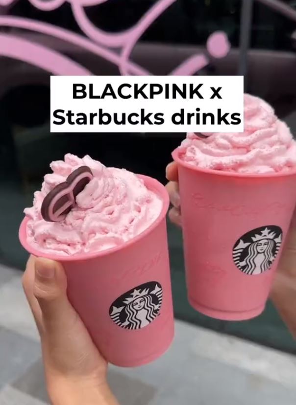 Coffee Cup Keychain Mocha Iced Coffee Frappuccino Pink Drink